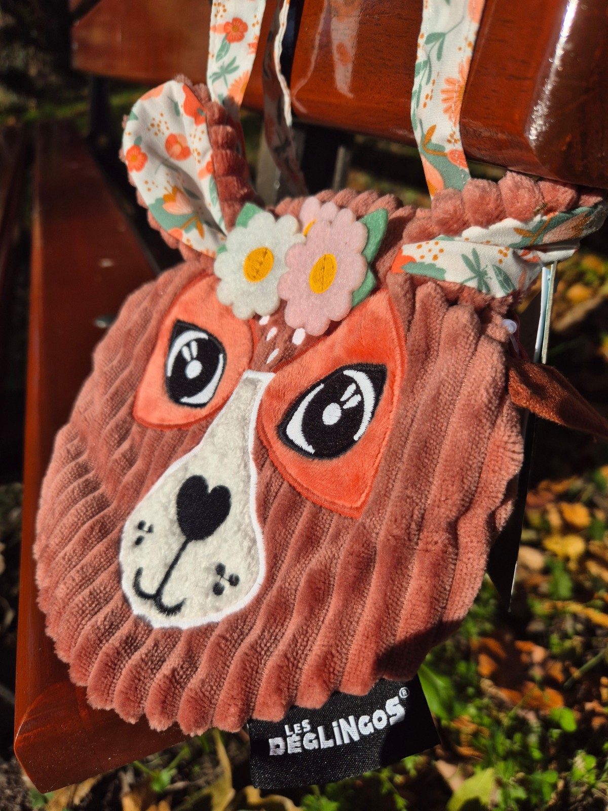 Sac bandoulière biche enfant les Déglingos disponible chez Evasion Dieppe