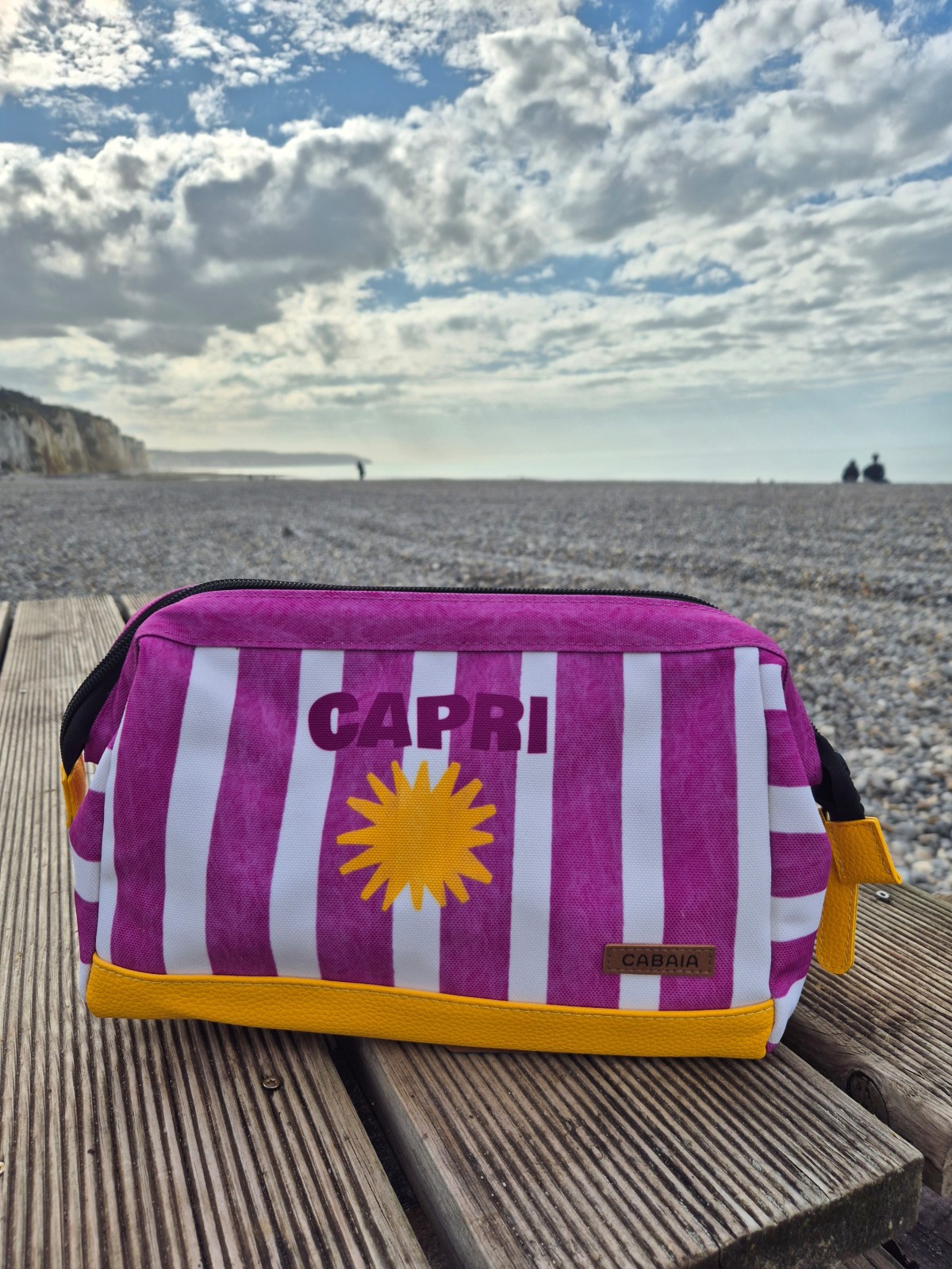 Trousse de toilette Cabaia version Piazza Tasso disponible chez Evasion Dieppe