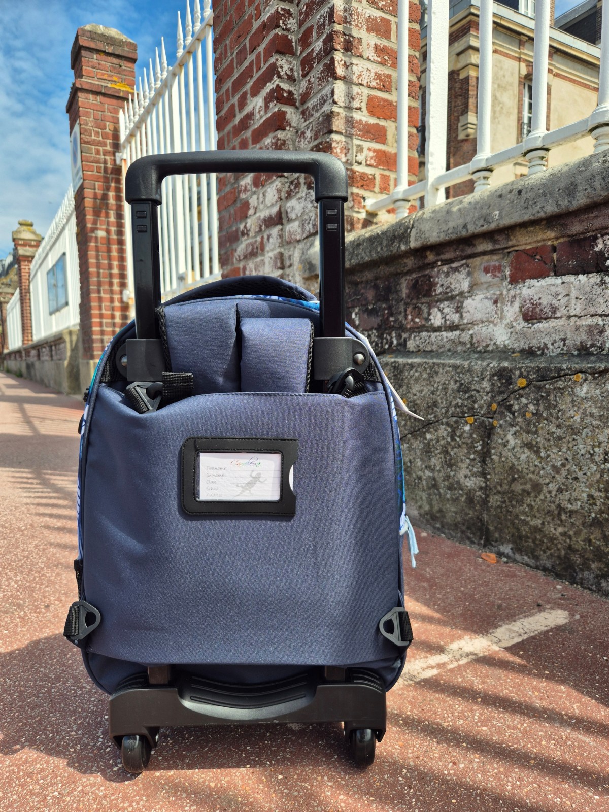 Sac à dos à roulettes Caméléon disponible chez Evasion Dieppe