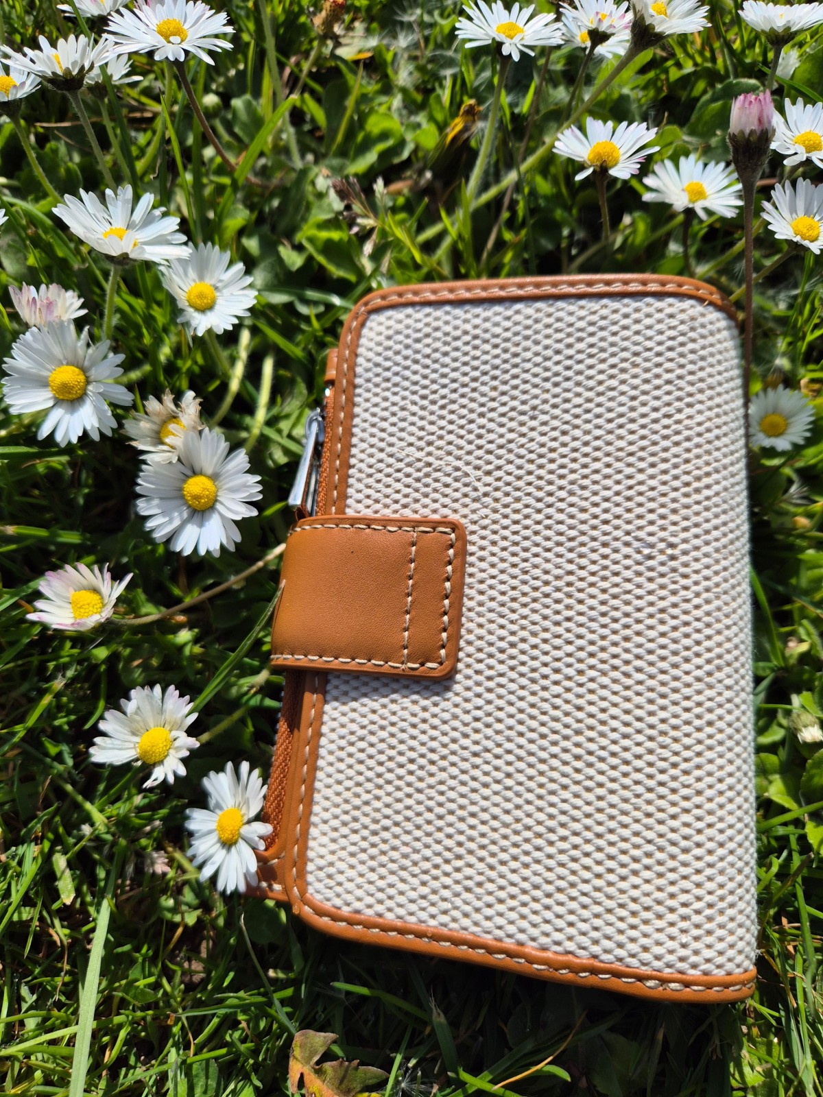 Portefeuille Paul Marius Valentine Escapade beige cognac disponible chez Evasion Dieppe