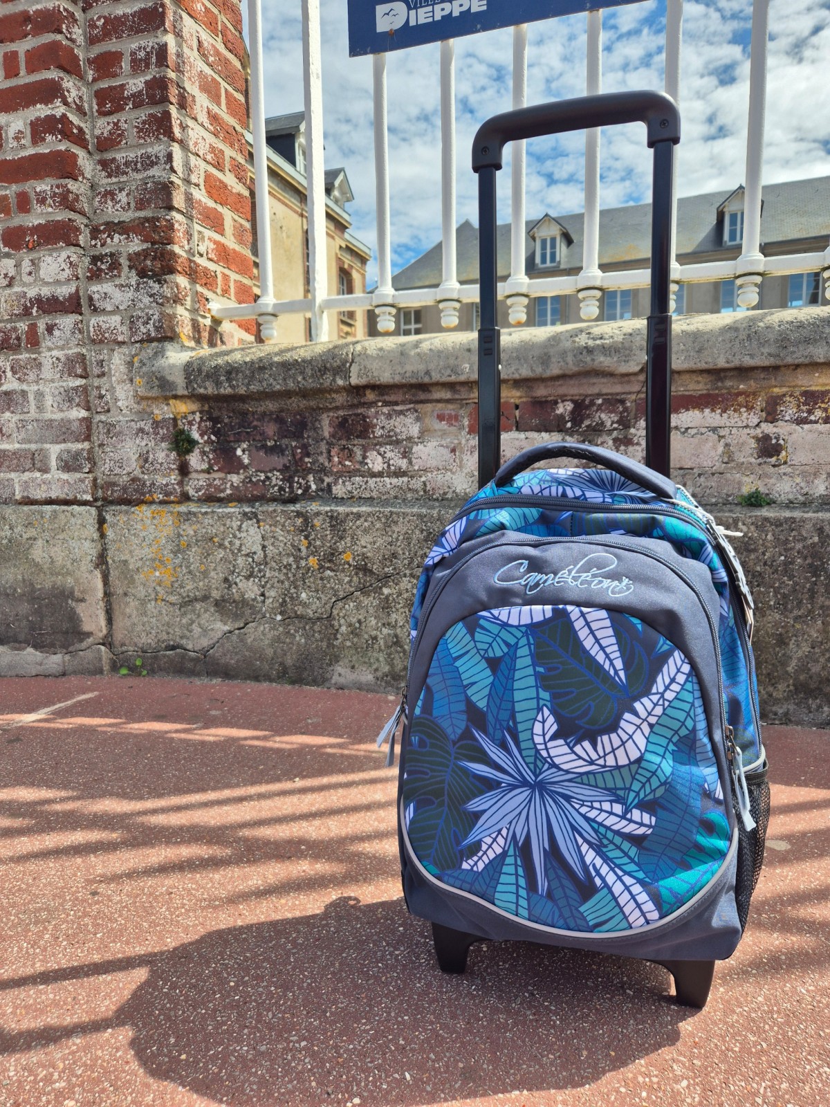 Sac à dos à roulettes Caméléon disponible chez Evasion Dieppe