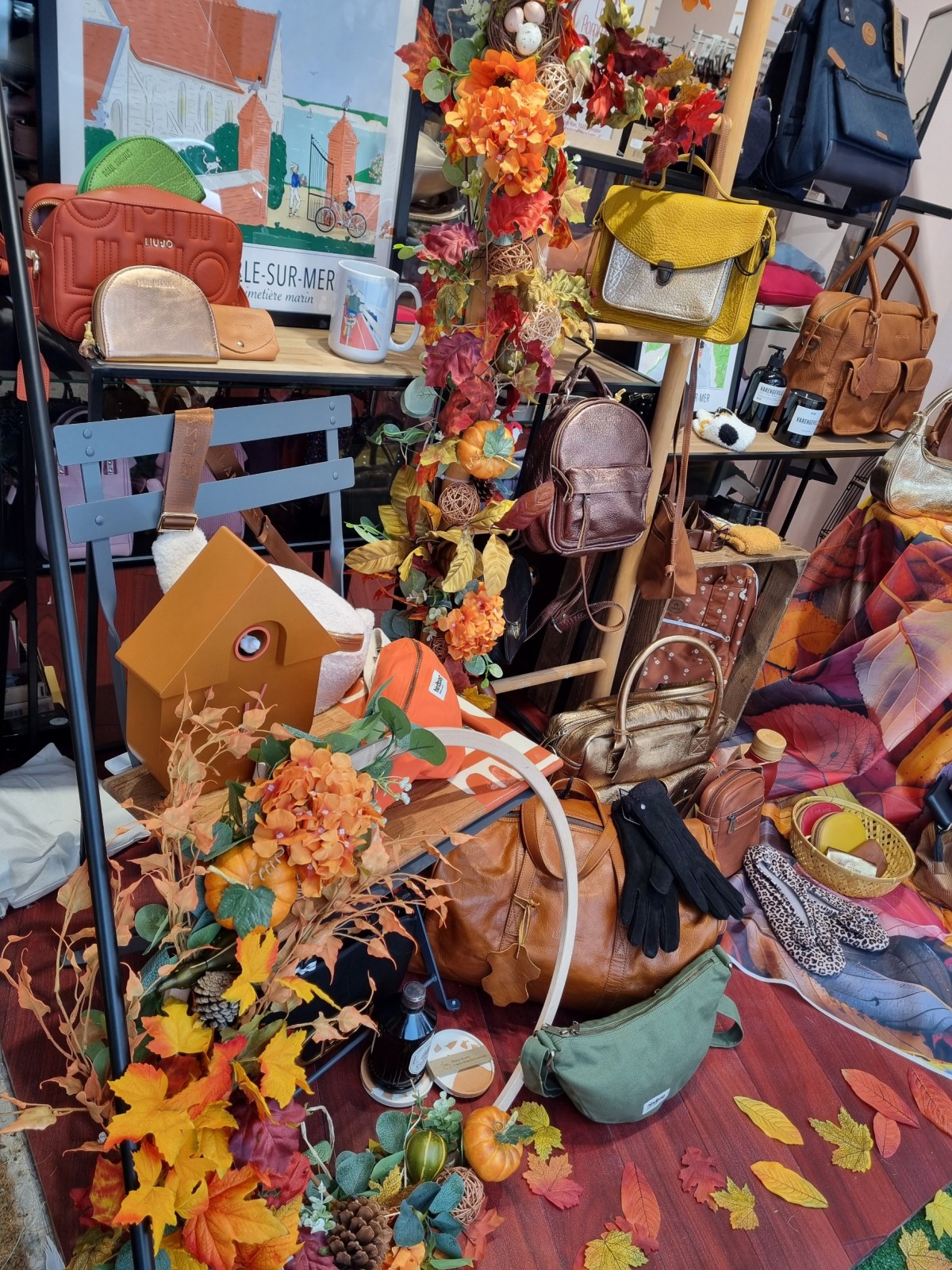 Collection automne de sacs en maroquinerie disponible chez Evasion Dieppe