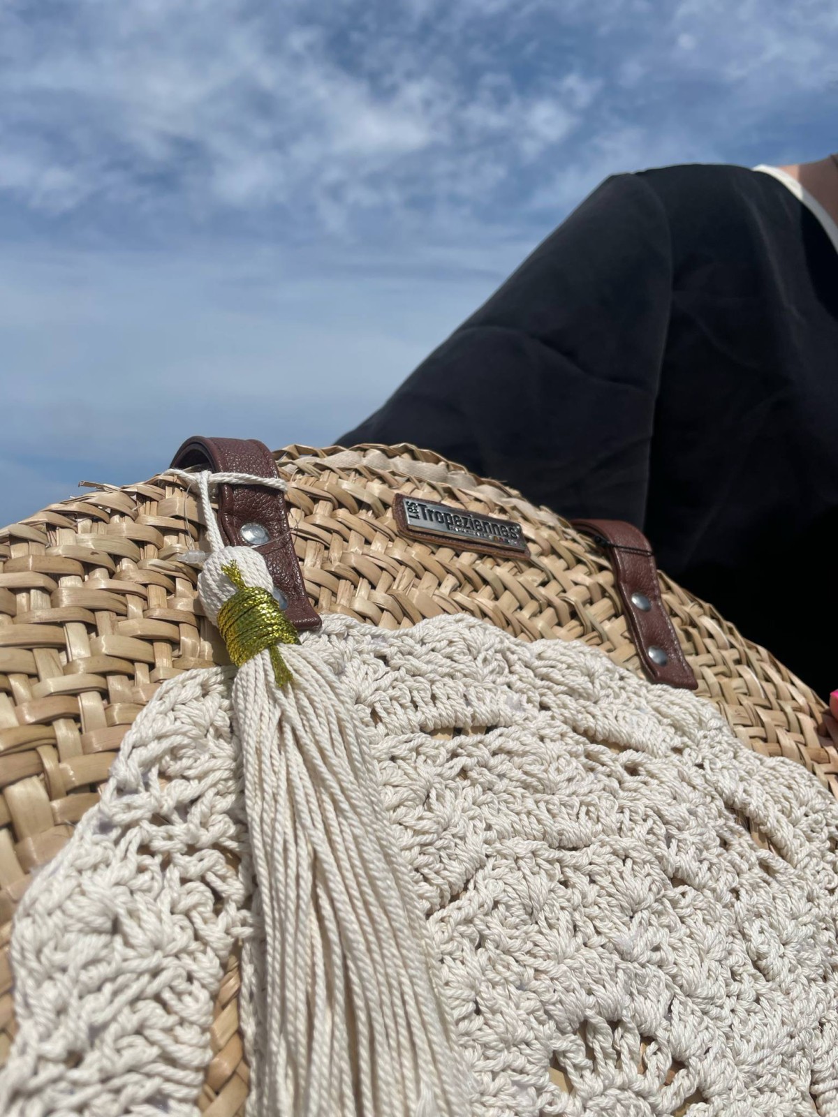 Grand sac de plage rond les Tropéziennes indisponible chez Evasion Dieppe
