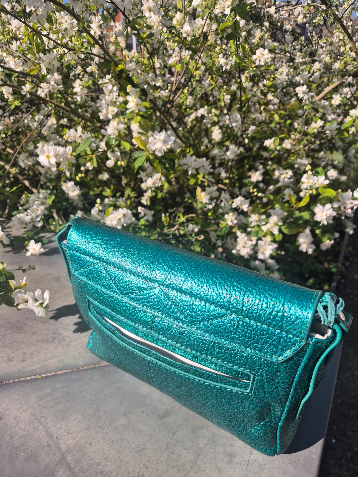 Sac bandoulière Paul Marius Diane small Star lagon disponible chez Evasion Dieppe