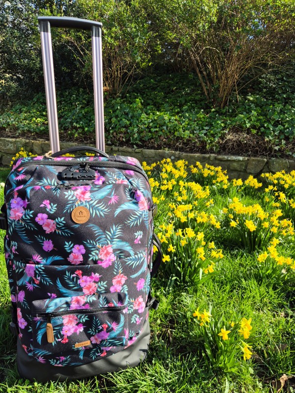 Valise taille moyenne Cabaia motif Valladolid disponible chez Evasion Dieppe