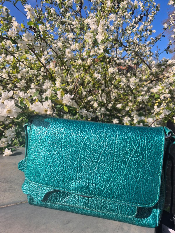 Sac bandoulière Paul Marius Diane small Star lagon disponible chez Evasion Dieppe