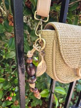 Sac bandoulière Woomen vegan version Cocus estival coloris sable disponible chez Evasion Dieppe