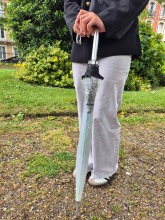 Grand parapluie cloche transparent Isotoner disponible chez Evasion Dieppe