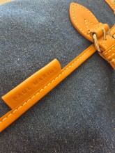 Sac bandoulière Paul Marius Loulou Escapade denim brut disponible chez Evasion Dieppe