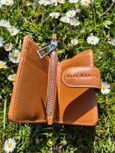 Portefeuille Paul Marius Valentine Escapade beige cognac disponible chez Evasion Dieppe