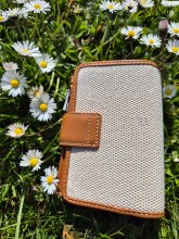 Portefeuille Paul Marius Valentine Escapade beige cognac disponible chez Evasion Dieppe