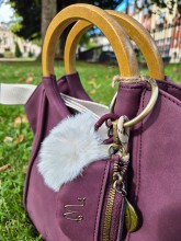 Sac bandoulière Woomen coloris raisin disponible chez Evasion Dieppe
