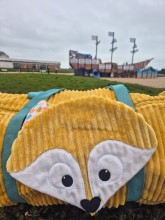 Sac de voyage les Déglingos version renard disponible chez Evasion Dieppe