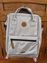 Sac à dos Cabaia Rennes silver disponible chez Evasion Dieppe