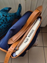 Sac bandoulière Paul Marius Loulou Escapade denim brut disponible chez Evasion Dieppe