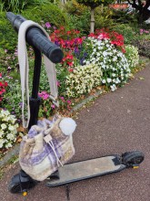 Sac bandoulière Woomen beige lavande disponible chez Evasion Dieppe