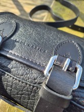 Petit sac bandoulière Paul Marius Loulou small noir disponible chez Evasion Dieppe