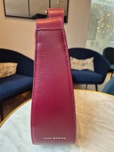 Sac Paul Marius Victoire croco vernis bordeaux indisponible chez Evasion Dieppe