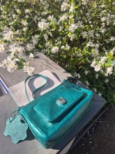 Sac bandoulière Paul Marius Diane small Star lagon disponible chez Evasion Dieppe