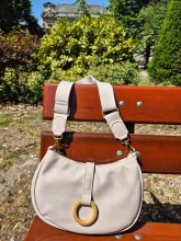 Sac bandoulière Woomen coloris craie disponible chez Evasion Dieppe