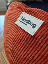 Sac banane Hindbag sasha velours brique disponible chez Evasion Dieppe