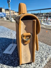 Sac bandoulière Paul Marius Mademoiselle George léopard beige disponible chez Evasion Dieppe