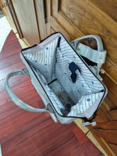 Sac à dos Cabaia Rennes silver disponible chez Evasion Dieppe