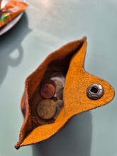 Porte-monnaie Paul Marius l'escarcelle coloris naturel disponible chez Evasion Dieppe