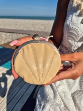 Porte-monnaie Paul Marius collection Coquillage Naïade sable disponible chez Evasion Dieppe